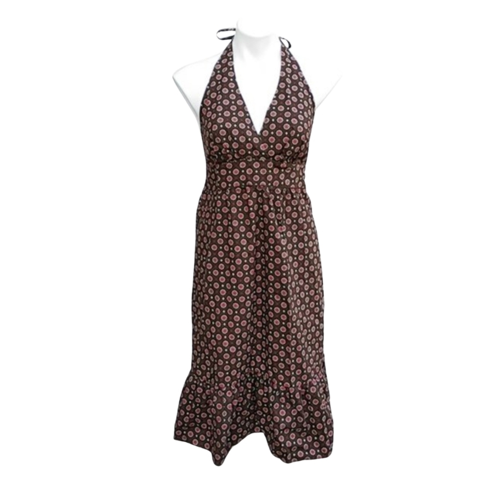 Y2K Boho Halter Dress NWT, sz. XS,